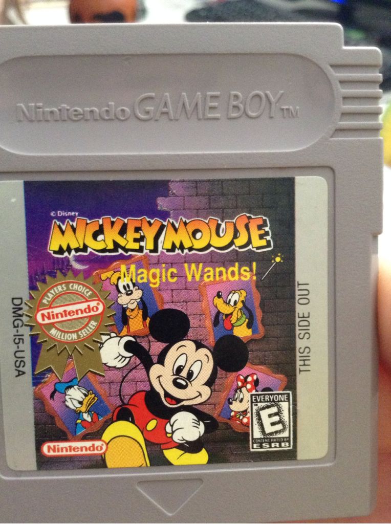 Mickey Mouse Magic Wands - Nintendo Game Boy video game collectible - Main Image 1