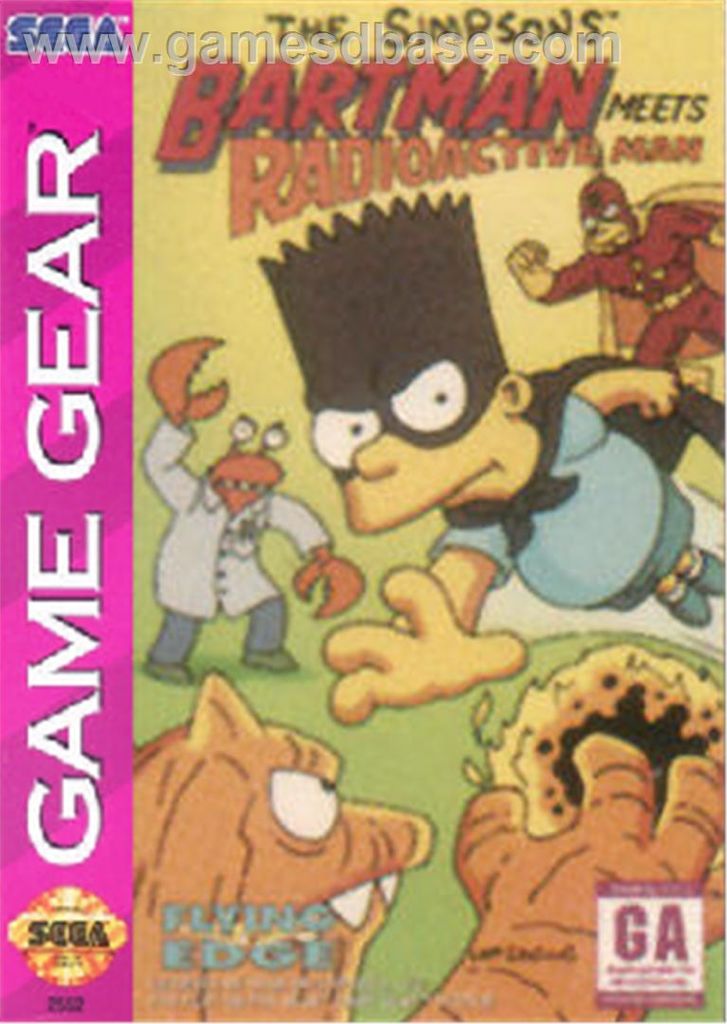 The Simpsons: Bartman Meets Radioactive Man video game collectible - Main Image 1