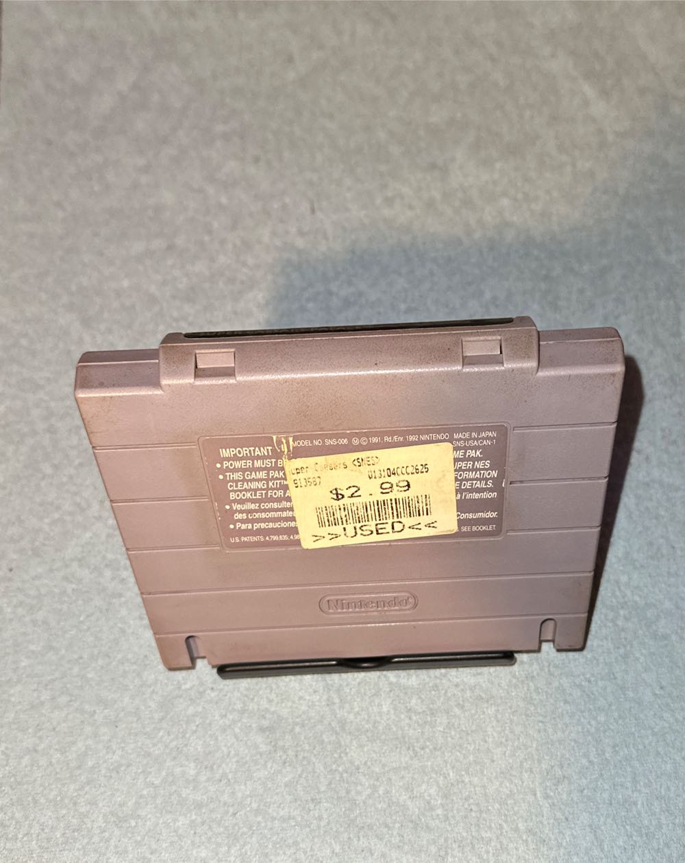 Super Caesar’s Palace - Nintendo Super Nintendo Entertainment System (SNES) video game collectible - Main Image 4