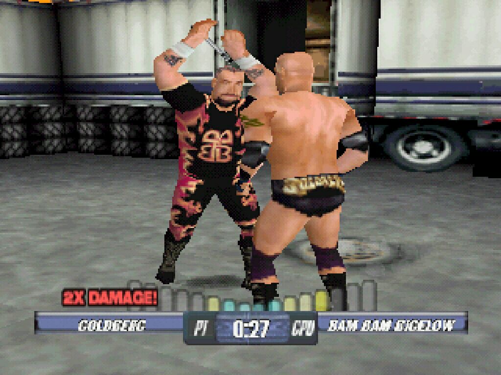 WCW Backstage Assault - Nintendo 64 (N64) video game collectible - Main Image 2