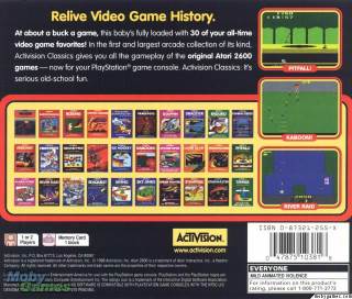 Activision Classics - Sony PlayStation (Activision - 1-2) video game collectible [Barcode 047875103818] - Main Image 2