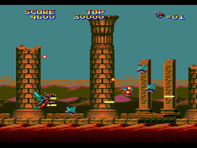 Insector X - Sega Genesis (Mega Drive) (Sages’s Creation - 1) video game collectible [Barcode 721337100019] - Main Image 4