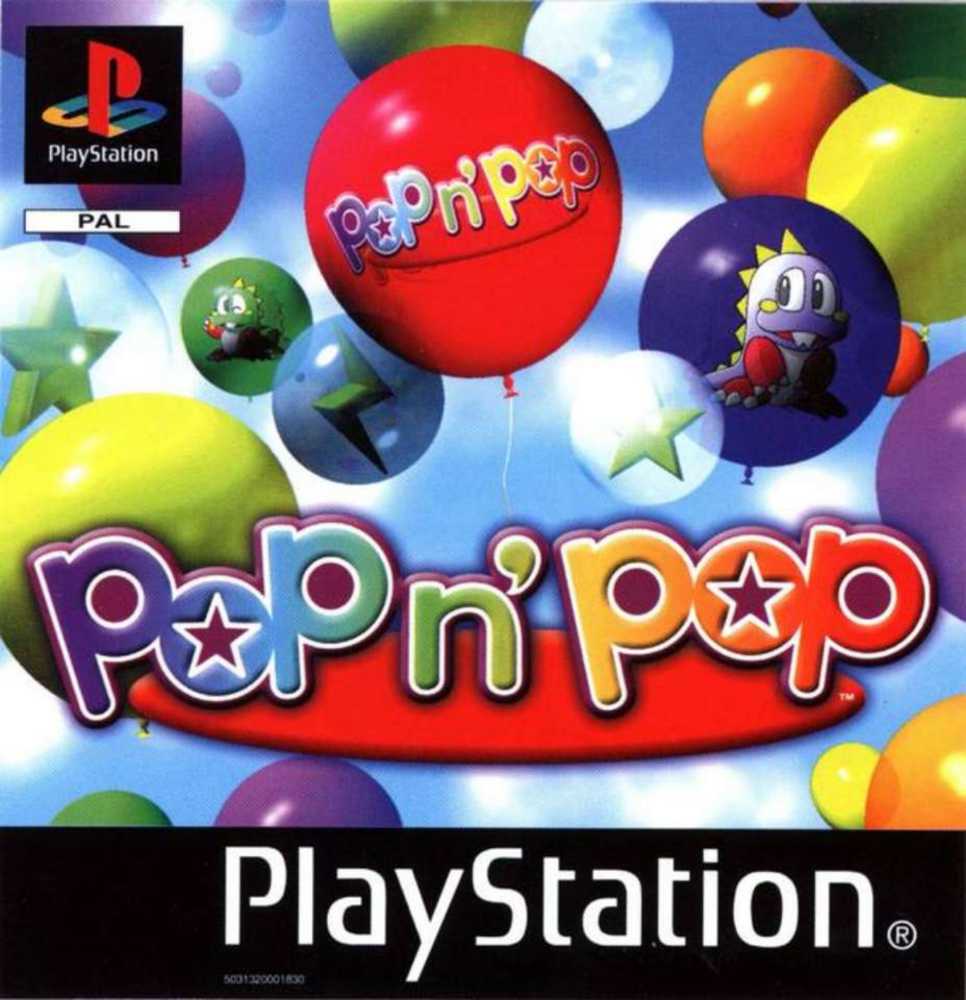 Pop n’ Pop - Sony PlayStation (JVC Music Europe Ltd - 2) video game collectible [Barcode 5031320001830] - Main Image 1