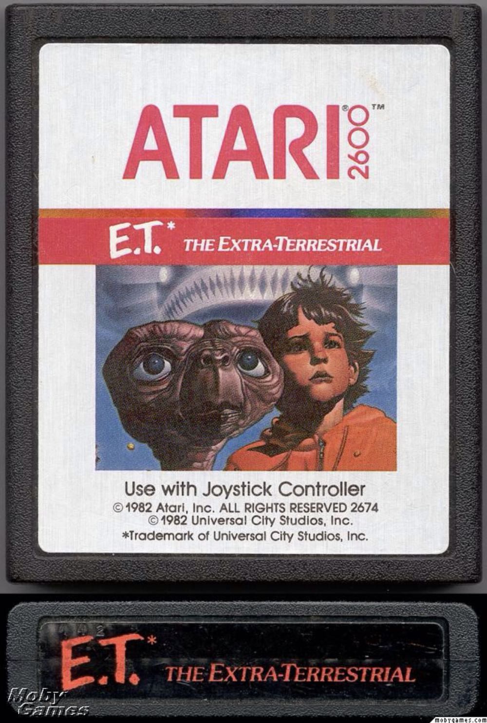 E.T. The Extra Terrestrial - Atari 2600 (1) video game collectible - Main Image 2