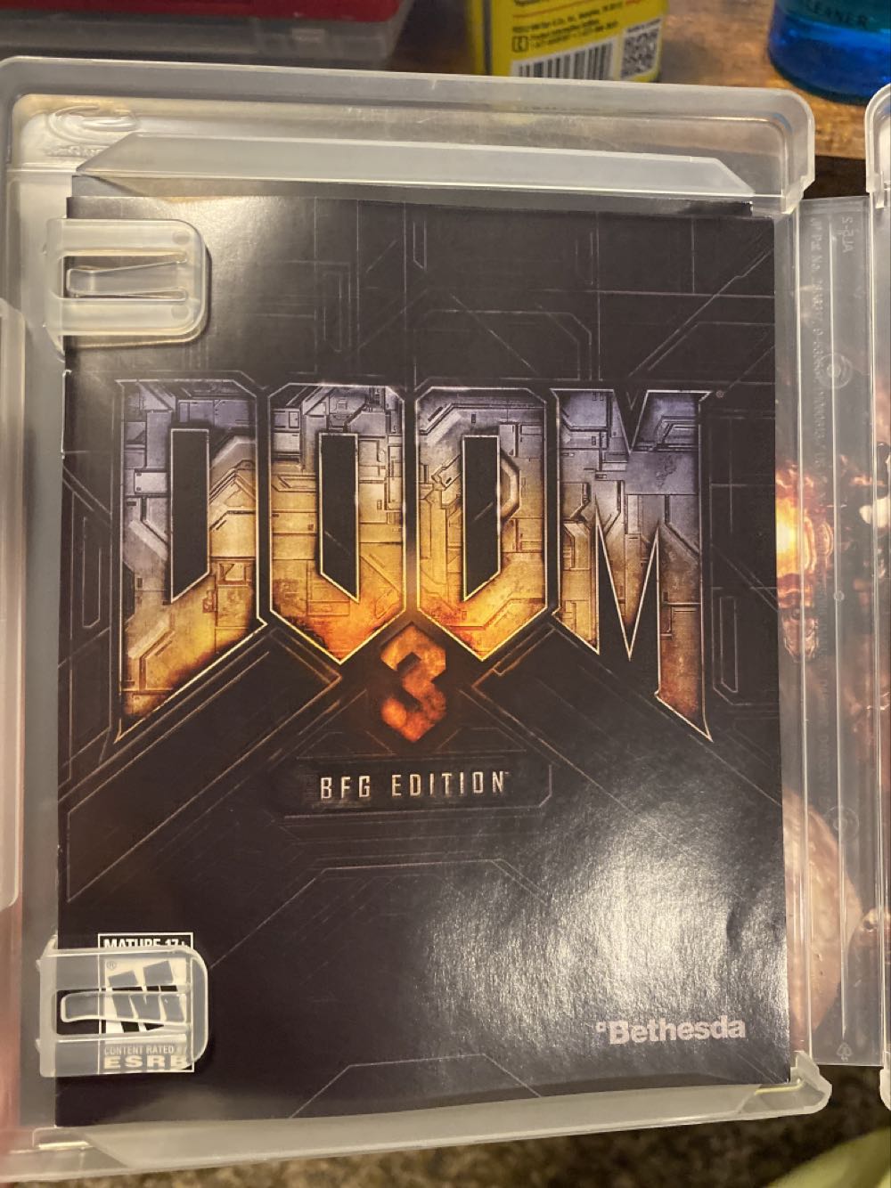 Doom 3: BFG Edition - Sony PlayStation 3 (PS3) (Bethesda Softworks - 4) video game collectible [Barcode 093155118331] - Main Image 3