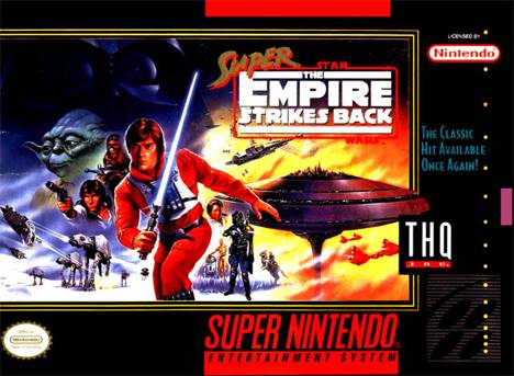 Super Star Wars : The Empire Strikes Back - Nintendo Super Nintendo Entertainment System (SNES) (1) video game collectible - Main Image 1