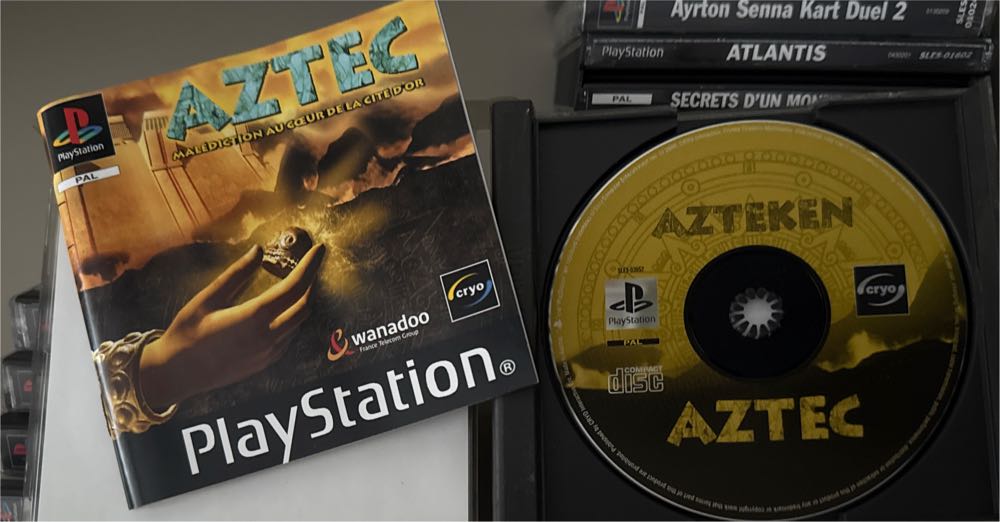 Aztec - Sony PlayStation video game collectible [Barcode 3554540512112] - Main Image 2