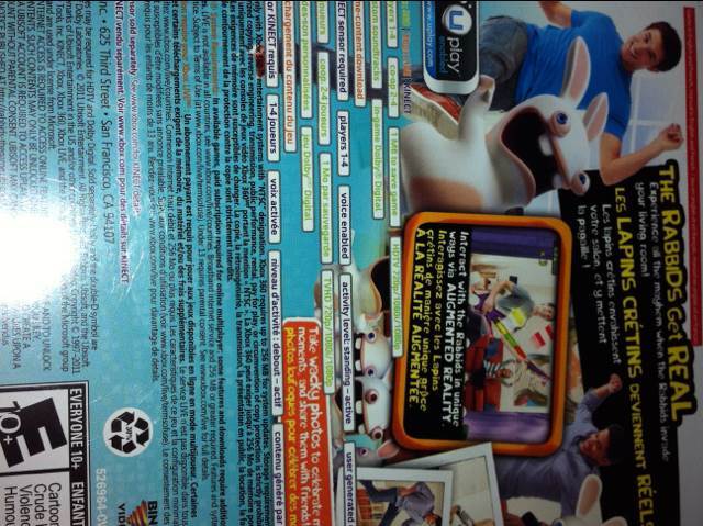 Kinect: Lapin Crétin - Microsoft Xbox 360 video game collectible - Main Image 2