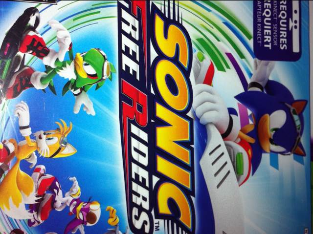 Kinect : Sonic Free Ride - Microsoft Xbox 360 video game collectible - Main Image 1