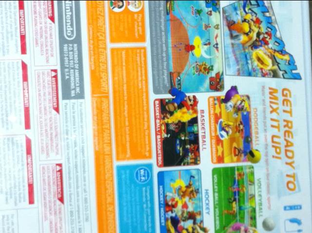 Mario Sport Mix - Nintendo Wii video game collectible - Main Image 2