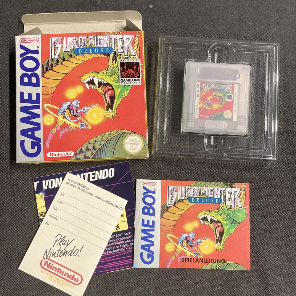 Burai Fighter Deluxe - Nintendo Game Boy (Taxan - 1) video game collectible [Barcode 045496460068] - Main Image 3
