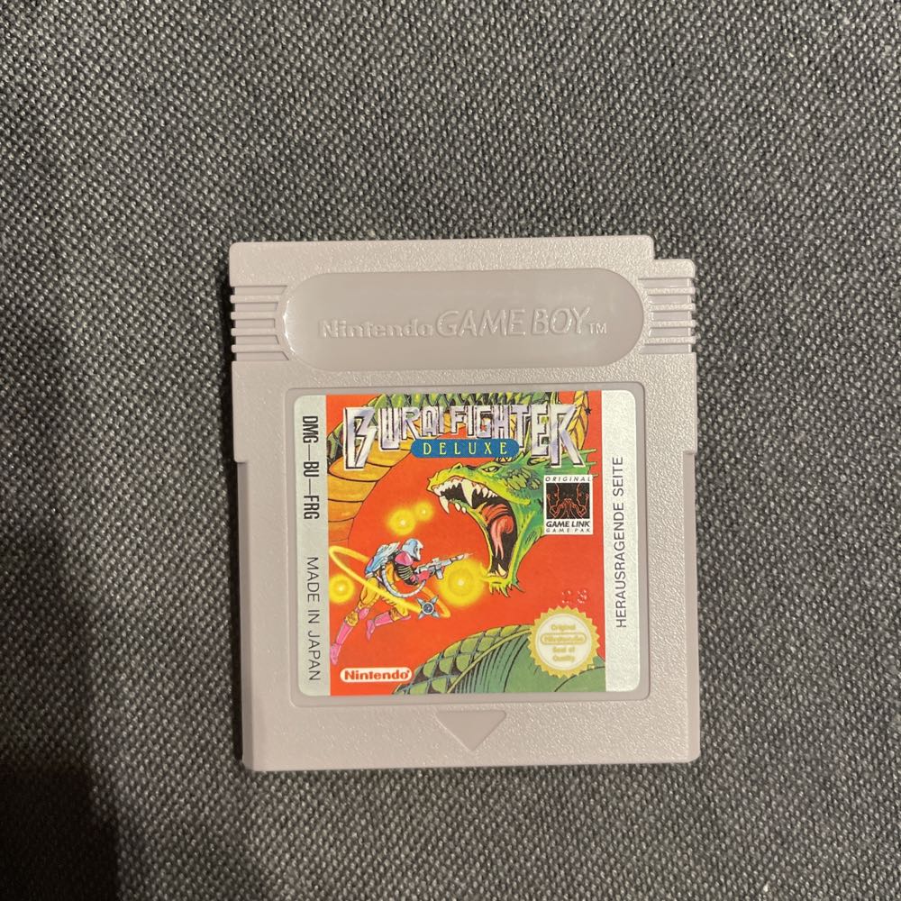 Burai Fighter Deluxe - Nintendo Game Boy (Taxan - 1) video game collectible [Barcode 045496460068] - Main Image 4