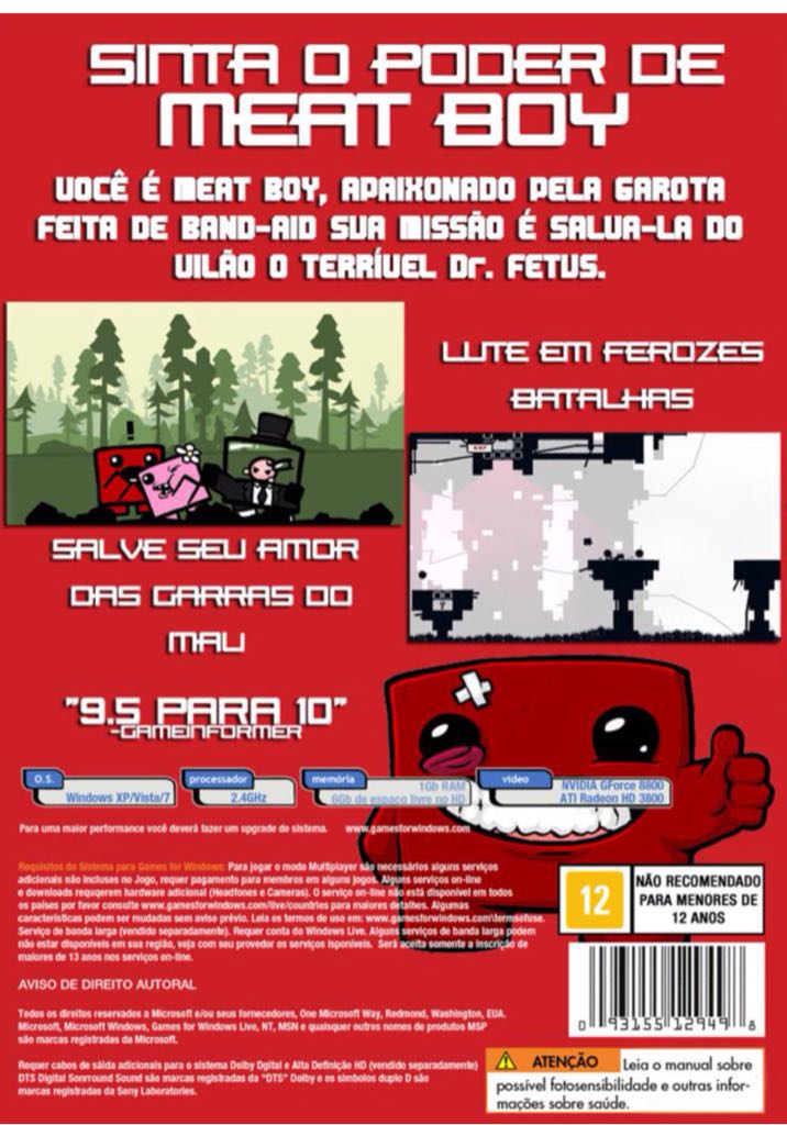 Super Meayboy Digital Backwards Compatible - Microsoft Xbox 360 video game collectible - Main Image 2