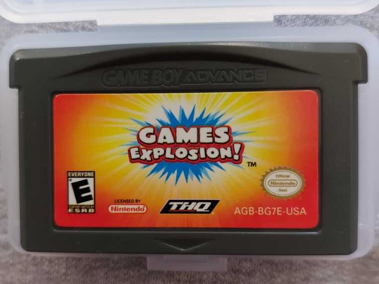 Games Explosion! - Nintendo Game Boy Advance (GBA) (THQ) video game collectible - Main Image 2
