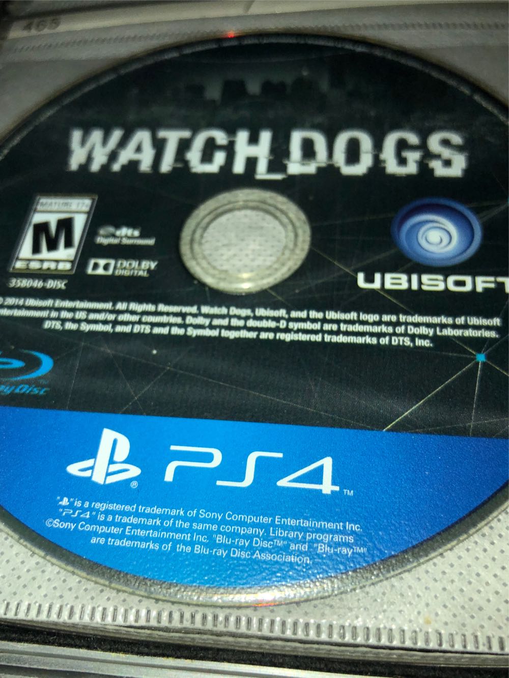 Watch Dogs - Sony PlayStation 3 (PS3) (Ubisoft - 1-6) video game collectible [Barcode 008888348054] - Main Image 4