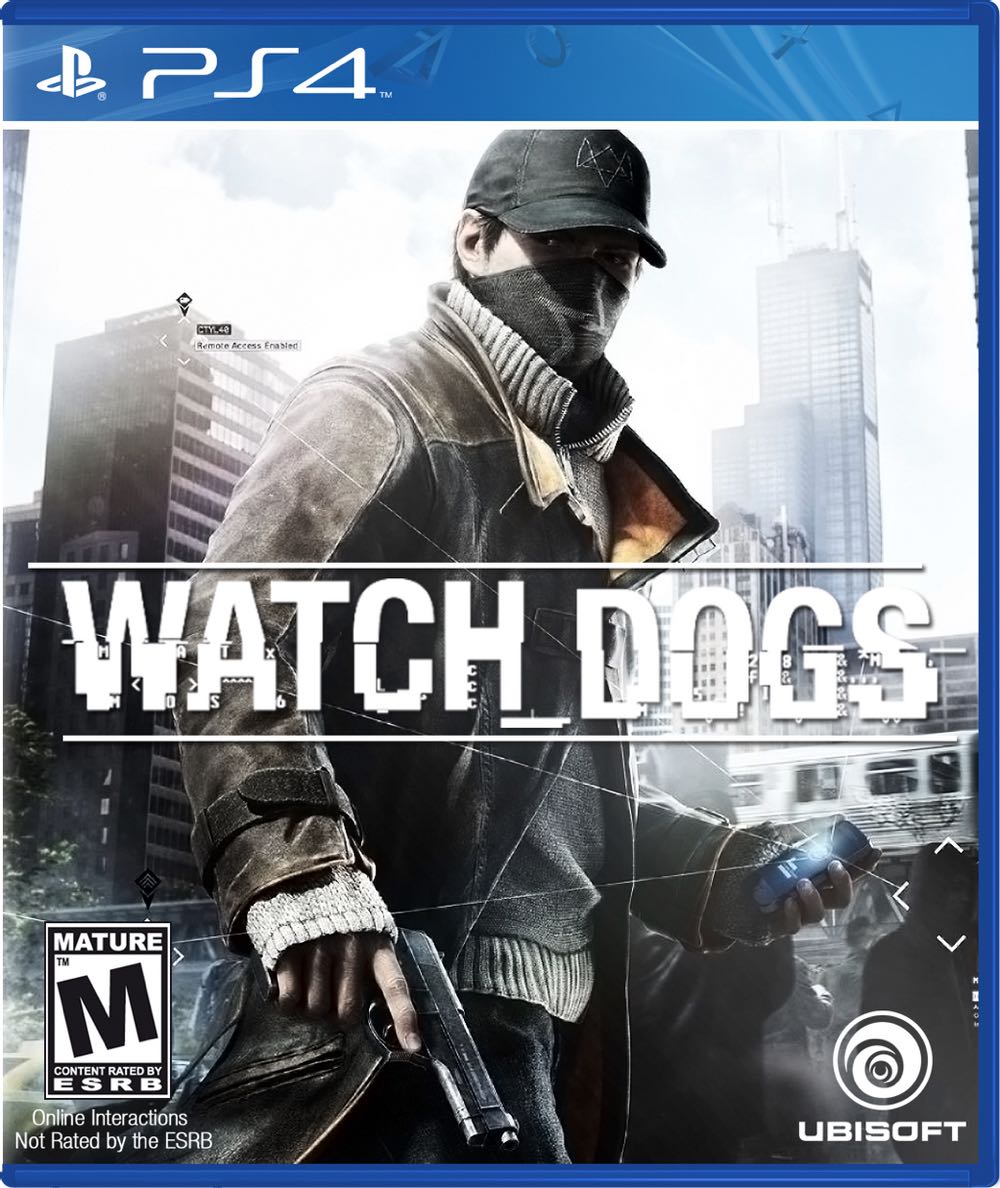 Watch Dogs - Sony PlayStation 4 (PS4) (Ubisoft - 1) video game collectible [Barcode 008888358046] - Main Image 3