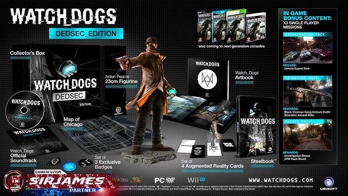 Watch Dogs - Microsoft Xbox One (Ubisoft - 1) video game collectible - Main Image 2