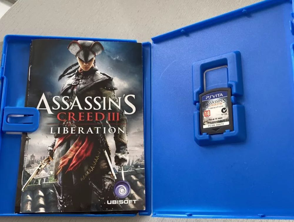 Assassin’s Creed III: Liberation - Sony PlayStation Vita (PS Vita) (Ubisoft - 1) video game collectible [Barcode 3307215652343] - Main Image 3