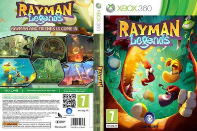 Rayman Legends - Microsoft Xbox 360 (Ubisoft - 999) video game collectible [Barcode 008888527695] - Main Image 2