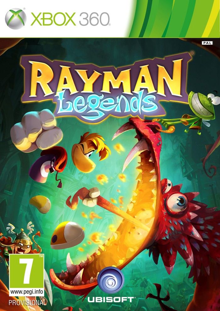 Rayman Legends - Microsoft Xbox 360 (Ubisoft - 2) video game collectible [Barcode 3307215646281] - Main Image 1