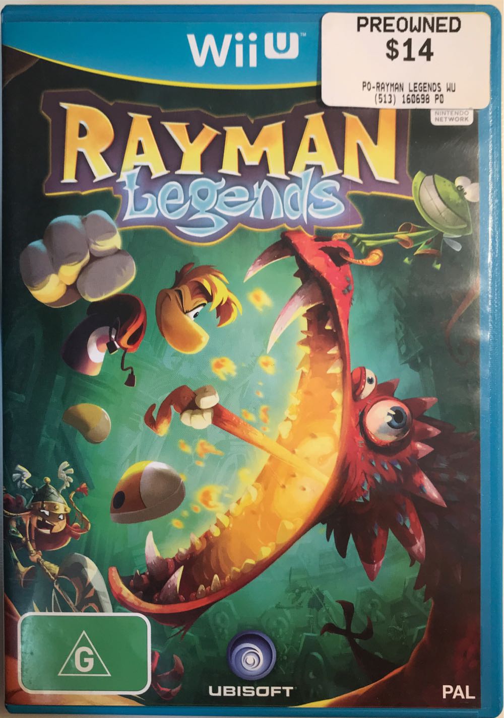 Rayman Legends - Nintendo Wii U (Ubisoft - Up to 5 Players) video game collectible [Barcode 3307215655139] - Main Image 3