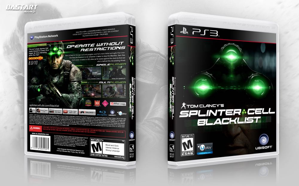 Splinter Cell: Blacklist, Tom Clancy’s - Sony PlayStation 3 (PS3) (Ubisoft - 1) video game collectible - Main Image 2