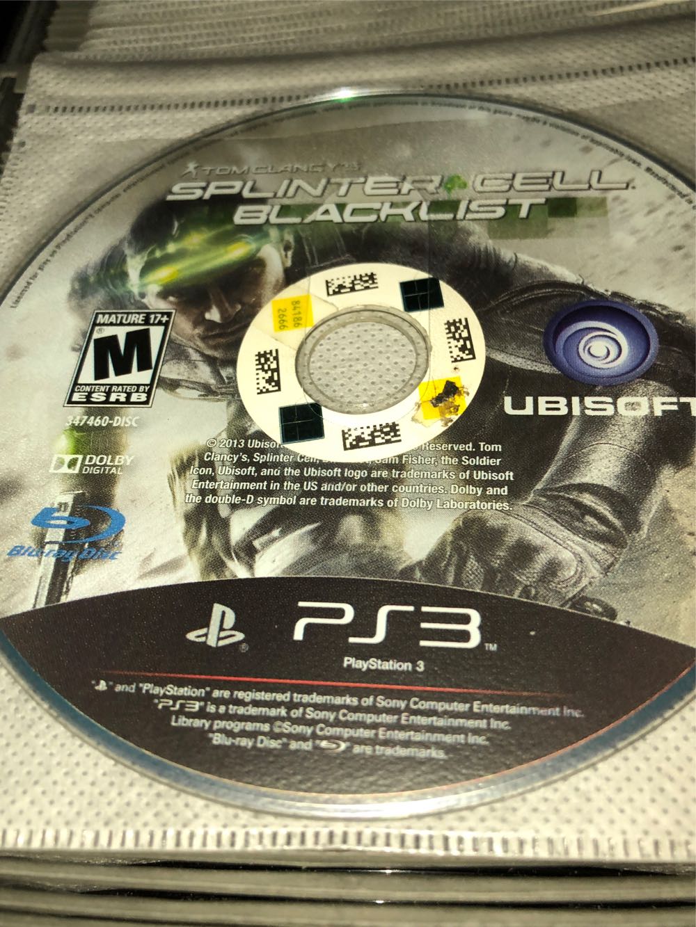 Splinter Cell: Blacklist, Tom Clancy’s - Sony PlayStation 3 (PS3) (Ubisoft - 1) video game collectible - Main Image 4