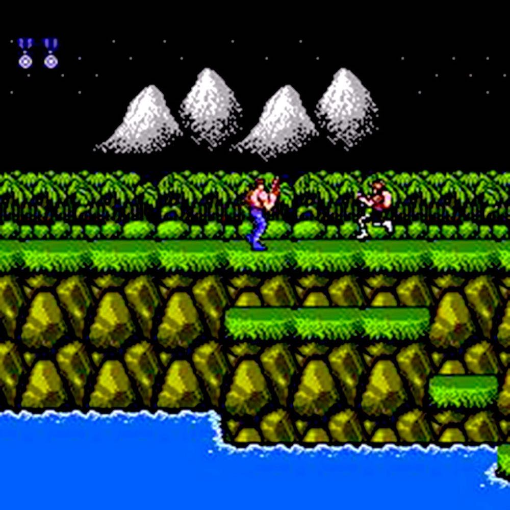 Contra - Nintendo Entertainment System (NES) (Konami - 2) video game collectible [Barcode 0015812890244] - Main Image 4