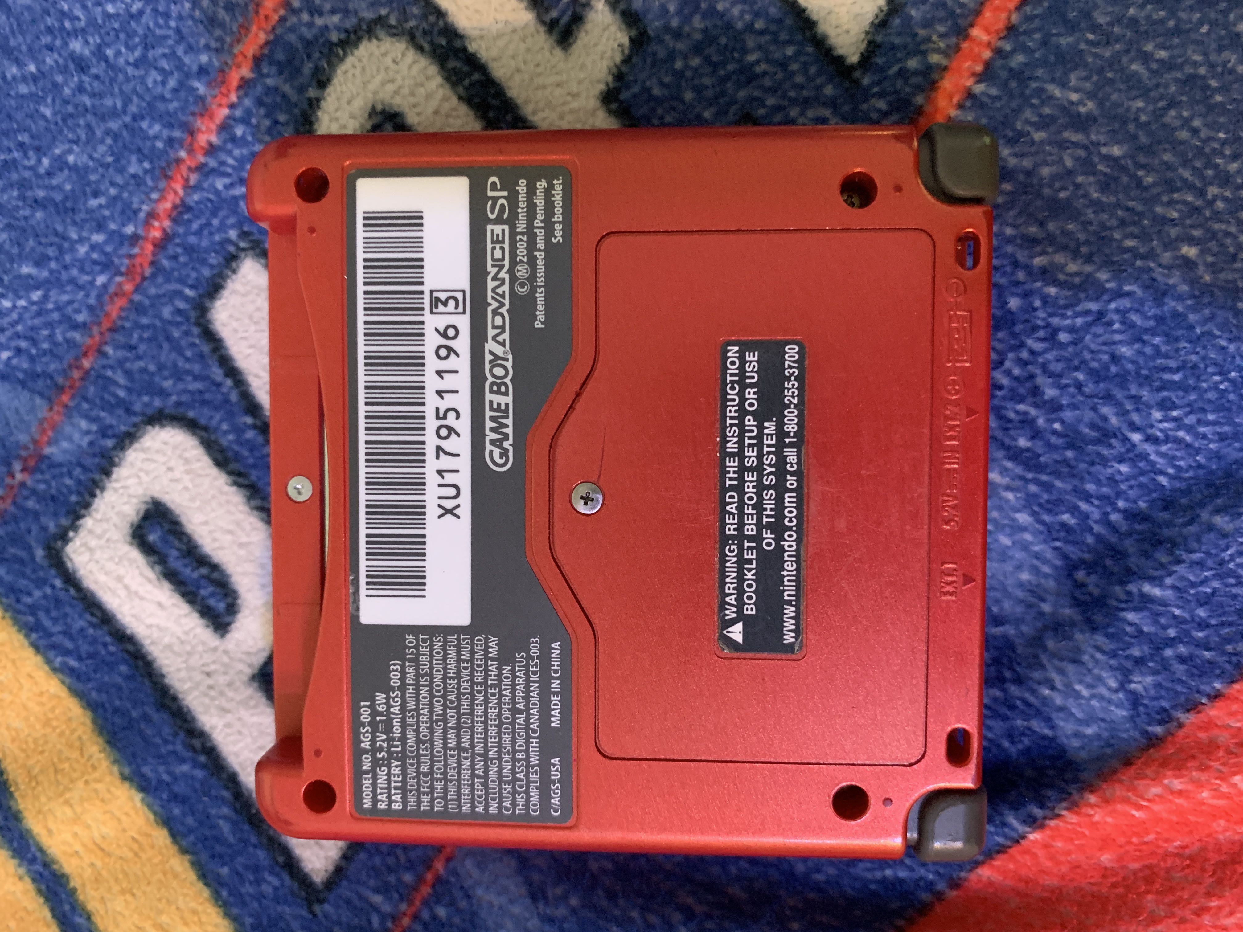 Gameboy Advance SP - Nintendo Game Boy Advance (GBA) (Nintendo - 1-2) video game collectible - Main Image 3