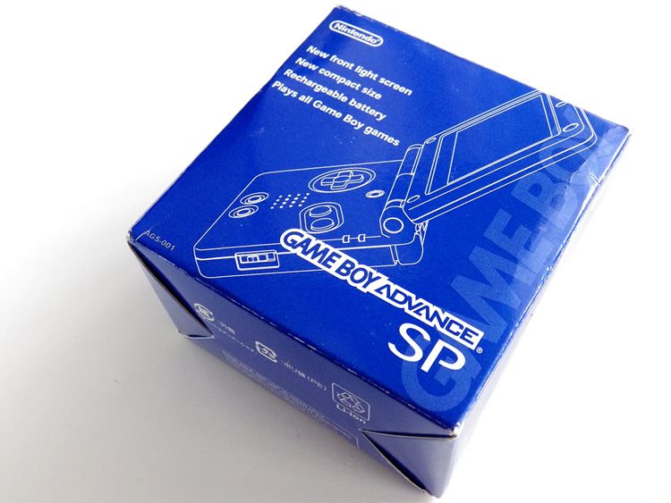 Gameboy Advance SP - Nintendo Game Boy Advance (GBA) video game collectible - Main Image 1