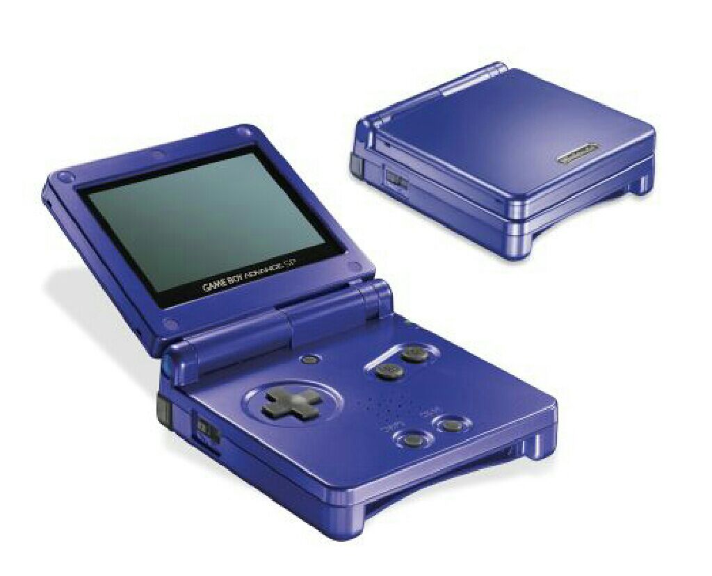 (2003) Gameboy Advance SP - Nintendo Game Boy Advance (GBA) video game collectible - Main Image 1
