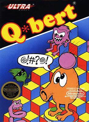 Qbert - Nintendo Wiiware video game collectible - Main Image 1