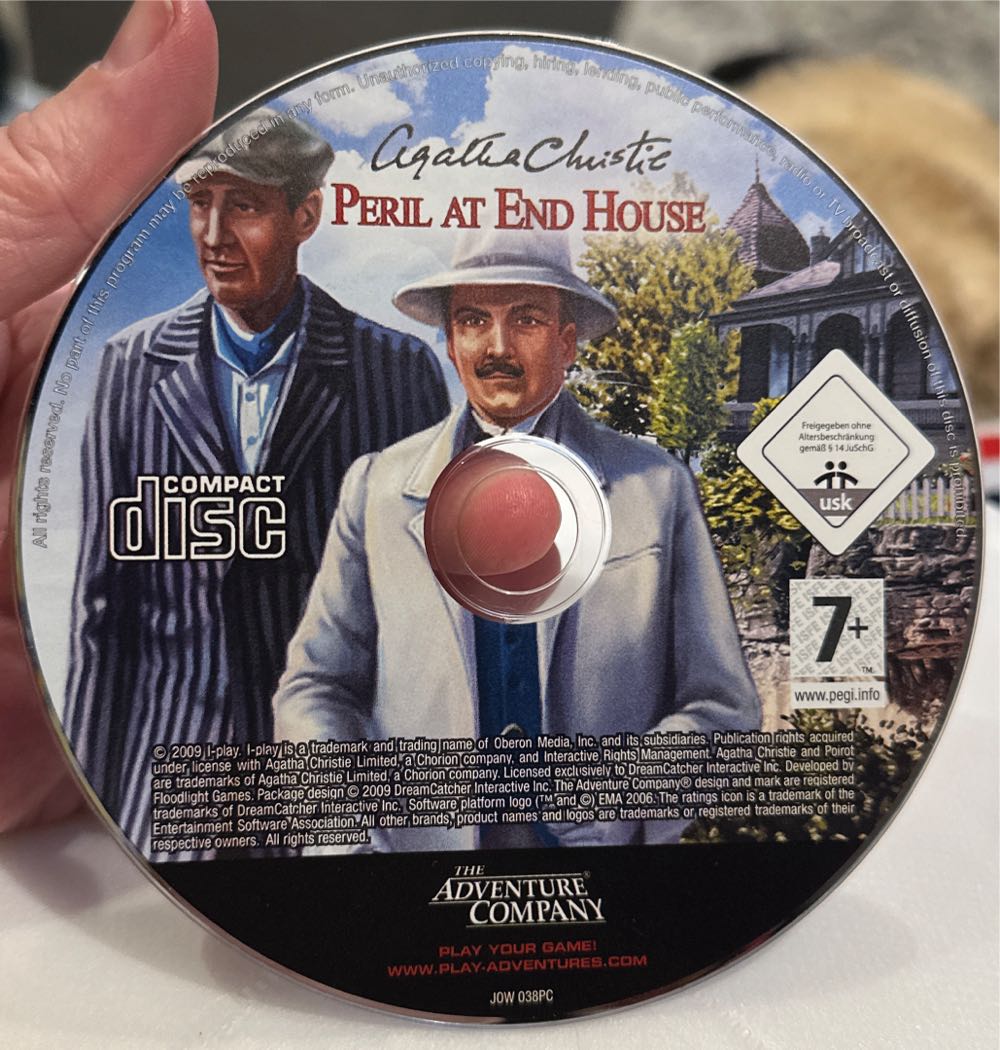 Agatha Christie: Peril At End House - PC video game collectible [Barcode 9006113189008] - Main Image 3