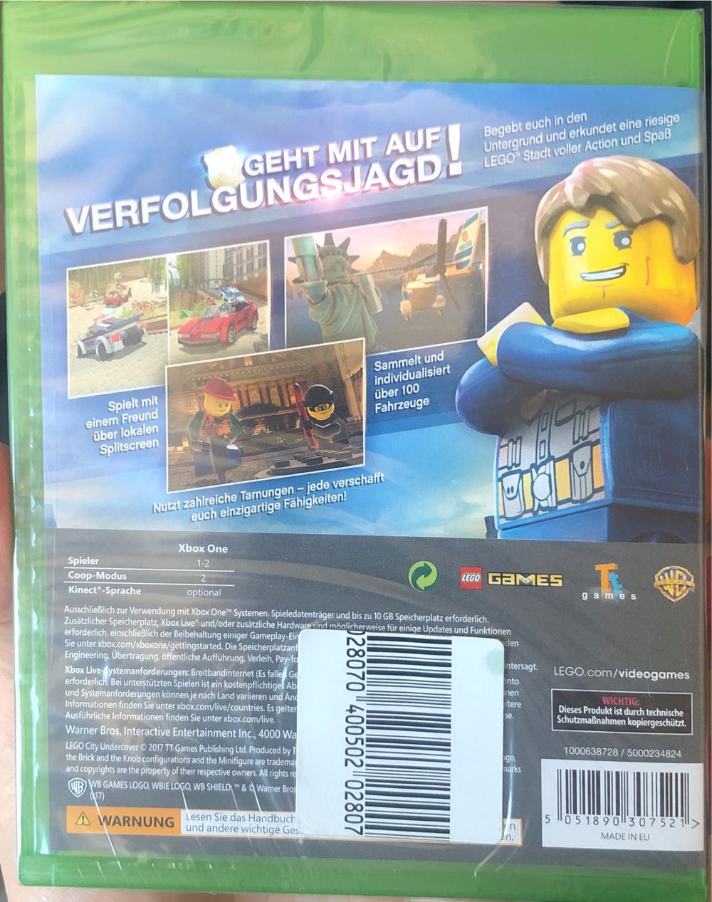 LEGO City Undercover - Microsoft Xbox One video game collectible [Barcode 5051890307521] - Main Image 2