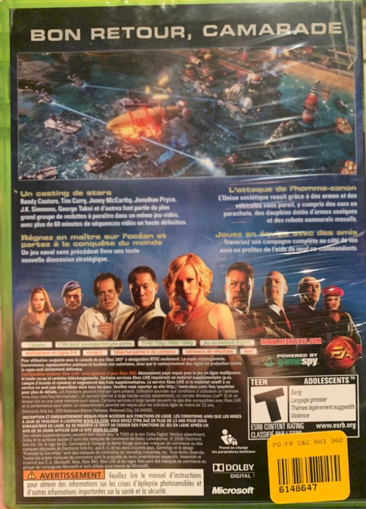 Command & Conquer : Alerte Rouge - Sony PlayStation (Westwood Studios - 1) video game collectible [Barcode 5030931021107] - Main Image 2