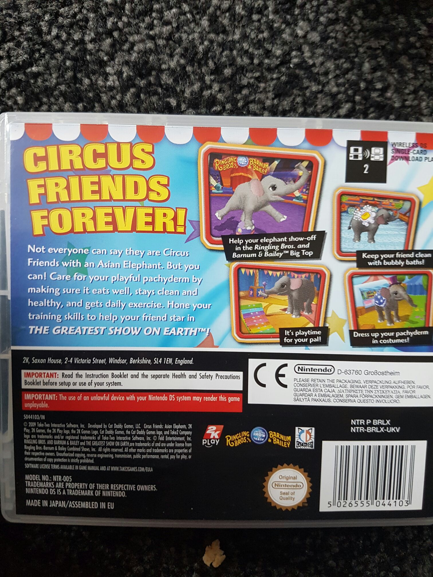 Its My Circus - Nintendo DS video game collectible - Main Image 2