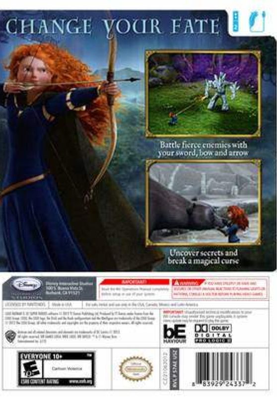 Brave - Nintendo Wii (Disney - 2) video game collectible - Main Image 2
