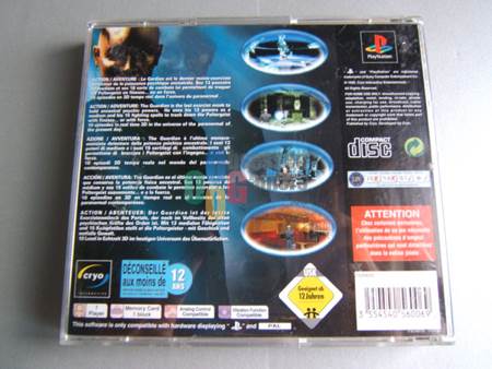 The Guardian Of Darkness - Sony PlayStation (Cryo Interactive - 1) video game collectible [Barcode 3554540560069] - Main Image 2