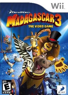 Madagascar 3: The Video Game - Nintendo Wii (D3 Publisher/Universal Brand Development) video game collectible - Main Image 1