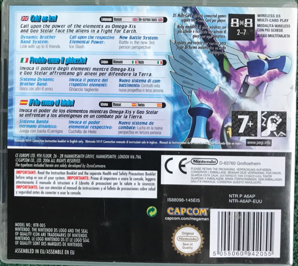 MegaMan Starfoce Pegasus - Nintendo DS (Capcom) video game collectible [Barcode 5055060942055] - Main Image 2