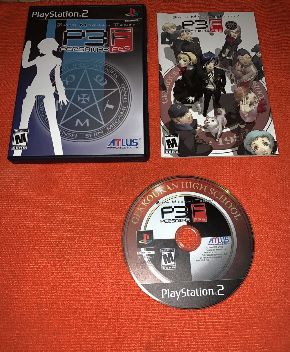 Shin Megami Tensei: Persona 3 FES - Sony PlayStation 2 (PS2) (Atlus - 1-2) video game collectible [Barcode 730865530267] - Main Image 3