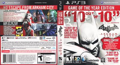 Batman Arkham City [Edition Game Of The Year] PS3 - Sony PlayStation 3 (PS3) (Warner Interactive - 1) video game collectible [Barcode 5051889287544] - Main Image 2