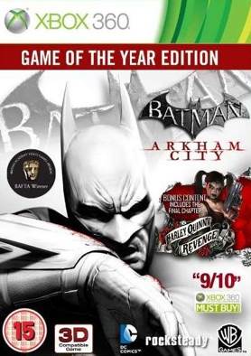 Batman: Arkham City - Game of The Year Edition - Microsoft Xbox 360 video game collectible - Main Image 1