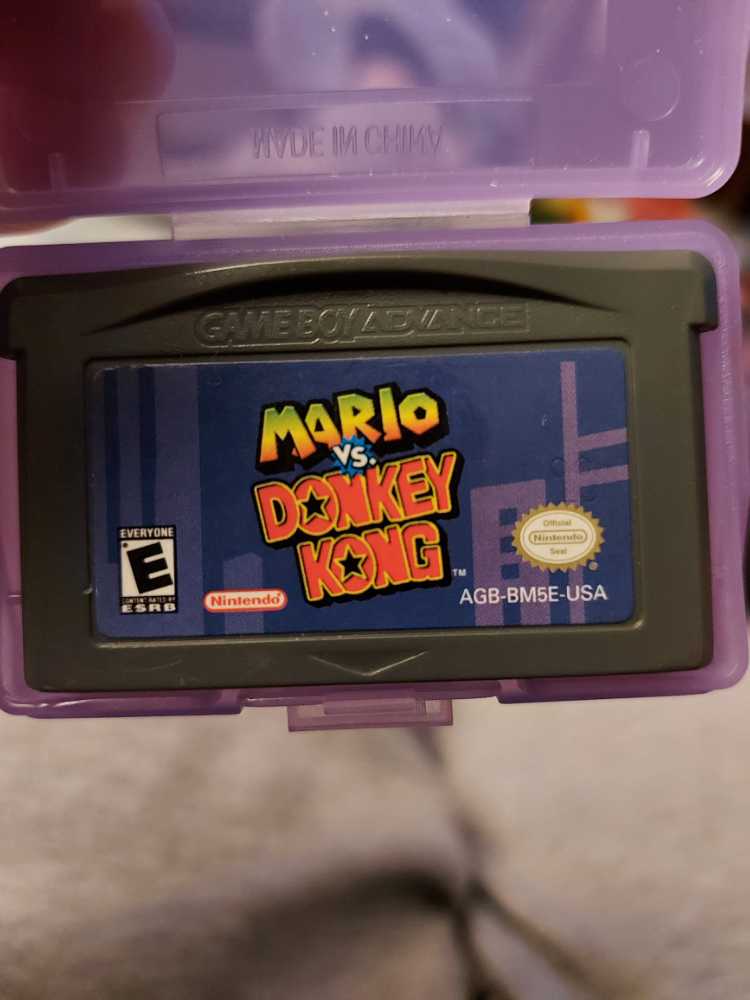 Mario Vs Donkey Kong - Nintendo Game Boy Advance (GBA) (Nintendo  - 1) video game collectible - Main Image 2