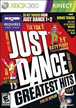 Just Dance: Greatest Hits - Microsoft Xbox 360 (Ubisoft - 1-4) video game collectible [Barcode 008888527275] - Main Image 1