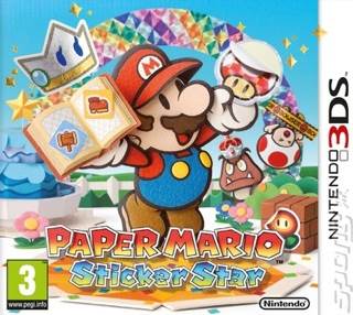 Paper Mario: Sticker Star - Nintendo 3DS (Nintendo - 1) video game collectible [Barcode 045496522803] - Main Image 1