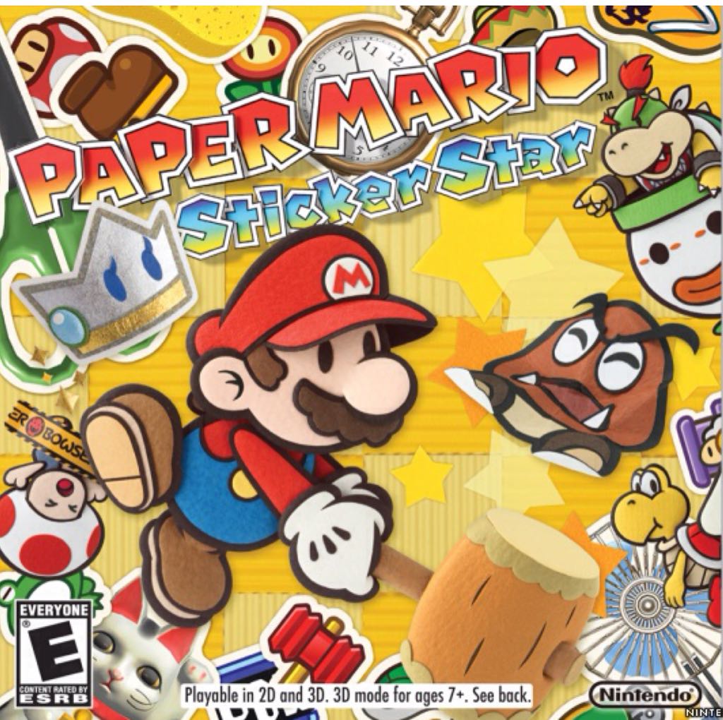 Paper Mario: Sticker Star - Nintendo 3DS (Nintendo) video game collectible - Main Image 2