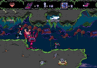 Aaahh!!! Real Monsters - Sega Genesis (Mega Drive) (Viacom New Media - 1) video game collectible [Barcode 040824211008] - Main Image 4