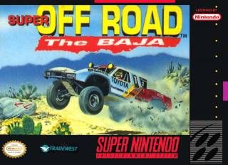 Super Off Road The Baja - Nintendo Super Nintendo Entertainment System (SNES) video game collectible - Main Image 1