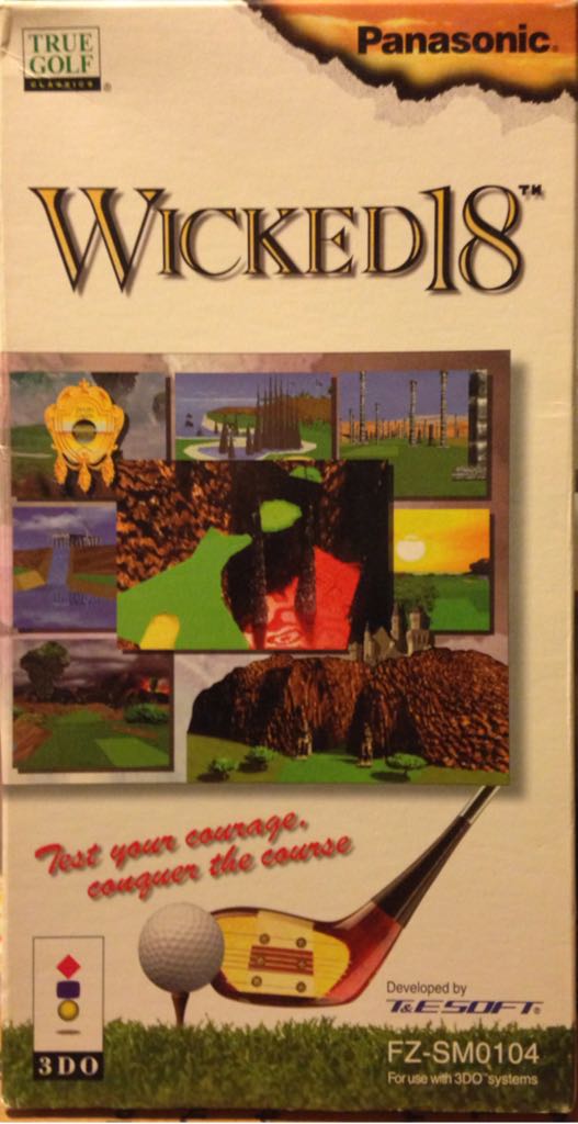 Wicked 18 - 3DO (Panasonic - 2) video game collectible - Main Image 1